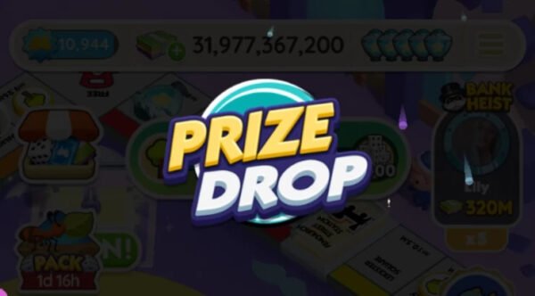 Monopoly Go! Prize Drop Rewards